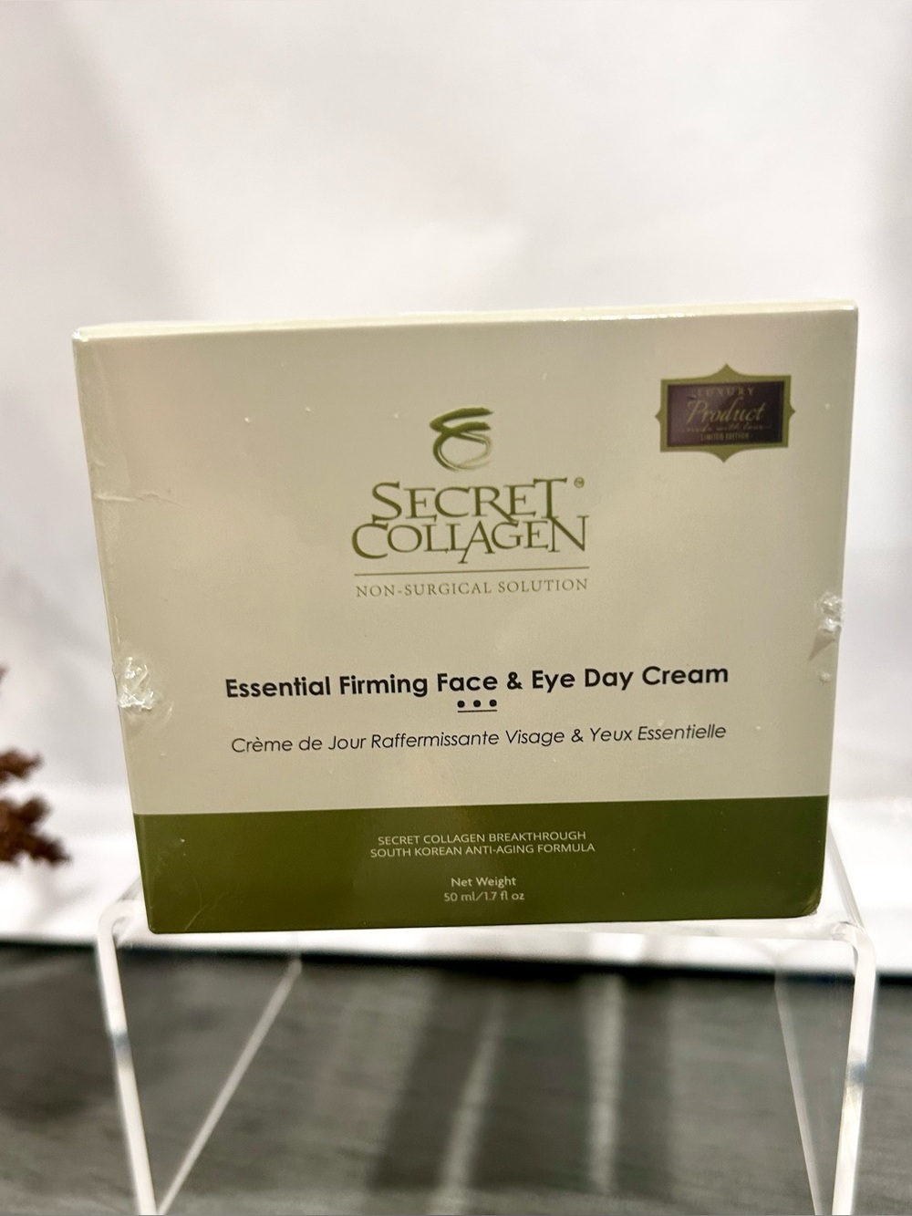 Secret Collagen Essential Firming Face & Eye Day Cream